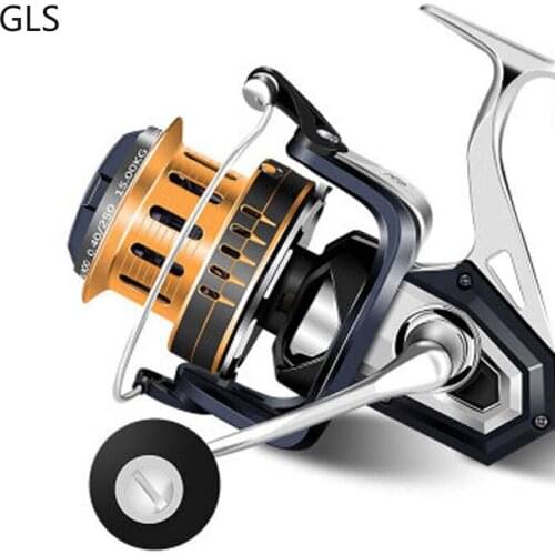 NEW Strong Metal Spinning Reel 10+1BB Carp Fishing Reels Super Big Sea Fishing Wheel 4.1:1 High Speed Fishing Tools