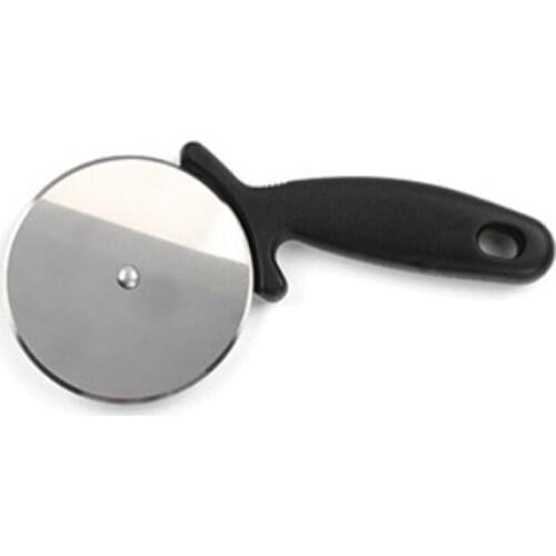 Stainless Steel Pizza Cutter with Anti-Skid Handle Pizza Wheel Slicer Kitchen Pizza Tool Dishwasher Safe