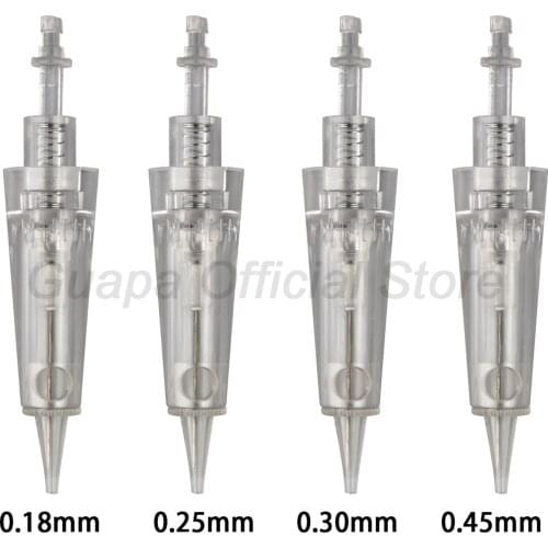 Disposable Permanent Makeup Cartridge Needles Bayonet Tattoo gun Nano 1P 3P 5P Needles for Digital Eyebrow/Lips/Eyeliner Machine