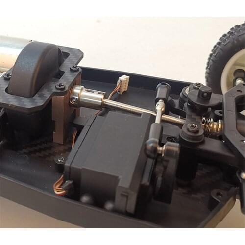 Durable Carbon Fiber Chassis Car Bottom Shock Tower Board Set for 1/10 WLtoys 104001 RC Crawler Car Upgrade Part