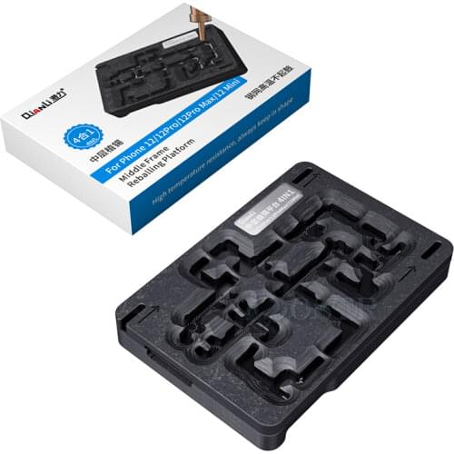 Qianli Midden Frame Reballing Platform Moederbord Armatuur Bga Reballing Stencil Voor Iphone X Xs Max 11pro Max 12 Mini 12pro