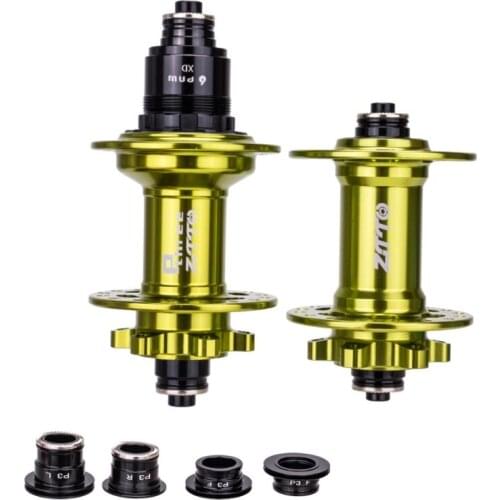 Ultralight Mountain Bike Aluminum Full Brake Hub, Front Rear Axle (QR) Thru Axle (THR) 8-11 Speed 72 Tapping Dropship