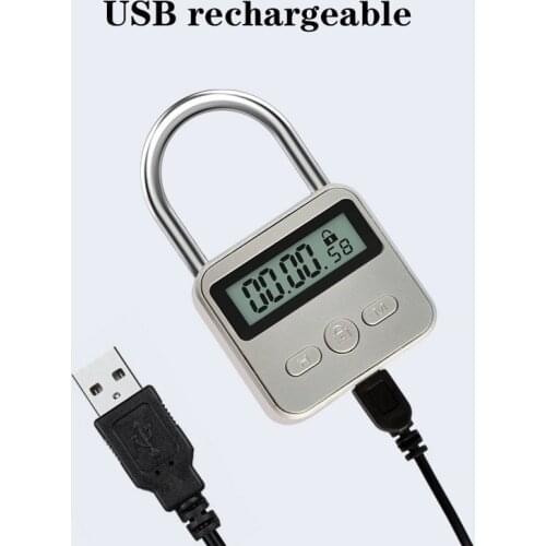 Smart Digital Time Lock Bondage Timer Switch Fetish Electronic Timer BDSM Restraints Sex Toy For Couples Accessories Adult Game