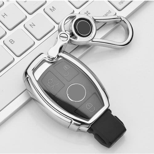 Hight quality PC+TPU key case cover Key case protective shell holder for Mercedes benz A B R G Class GLK GLA w204 W251 W463 W176