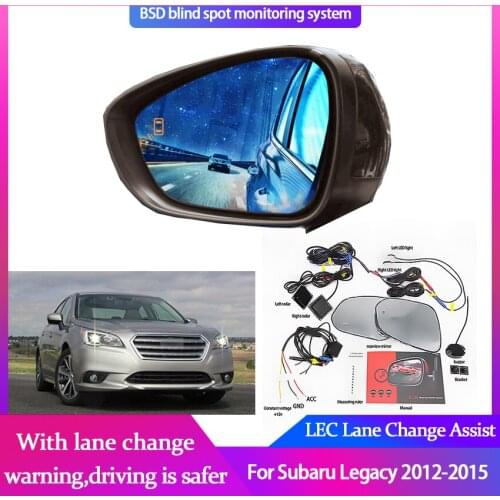High Quality Blind Spot Monitoring for Subaru Legacy 2012-2015 BSD BSA BSM Assist Driving Parallel Safety Lane Change Assist