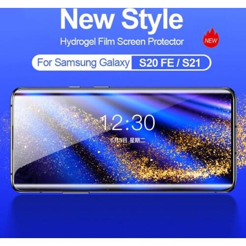 S20 FE S 20 FE S20FE Screen Protector Protective Film Hydrogel Film For Samsung Galaxy S21 Ultra Plus FE S 20 FE S20FE Not Glass