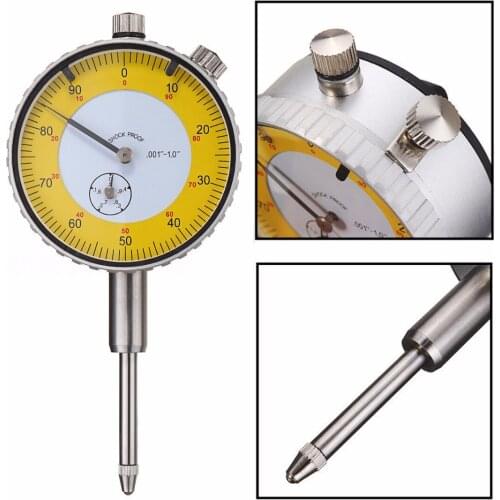 0.001"-1.0" Precision Dial Test Indicator Professional Portable Lever Gauge Meter Mayitr Measuring Instrument Tool 115*55mm