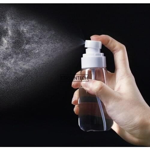 100pcs Plastic Mini Refillable Container Empty Cosmetic Bottle Travel Containers Empty Spray Bottles 30ml/60ml/100ml
