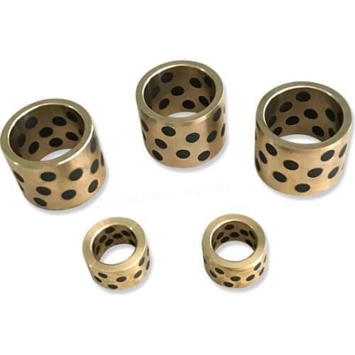12*15*12 12*15*15 12*15*16 12*15*20 12*15*25 12*15*30 12*15*35 Graphite copper sleeve Embedded Solid Self-lubricating Bearings