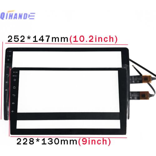 New Touch panel 10.2inch 6PIN 252*147 251*147 GT911 CAR GPS TOUCH SCREEN compatible XY-PG9020-FPC-A11 X touch glass