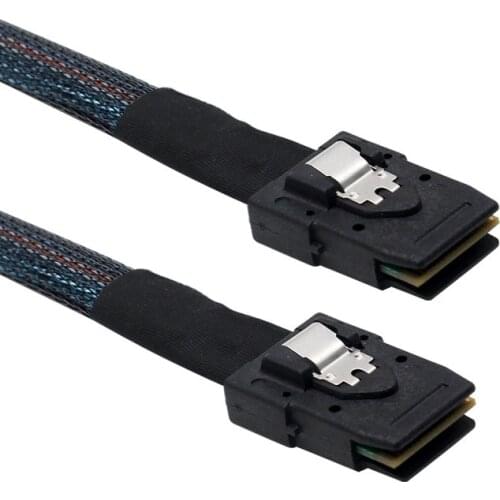 80cm Internal Mini SAS 36Pin SFF-8087 To Mini SAS 36pin SFF-8087 Server Hard Disk Raid Data Cable for Controller To Backplane