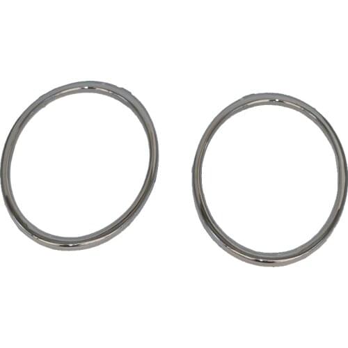 High Quality Front Fog Lamp Trim Strip ABS Plating Fog Lamp Frame Case For audi A4 B8 09-12