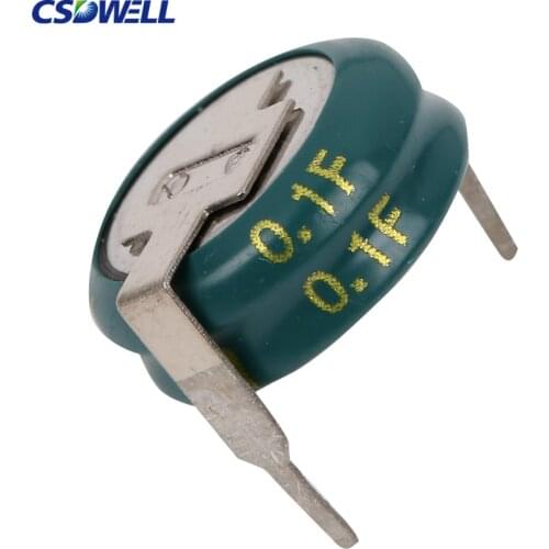 5PCS H-type Supercapacitor 5.5V 0.1F 0.22F 0.33F 0.47F 1F 1.5F 4.0F Button Farad capacitors