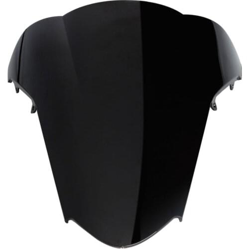 Motorcycle Bike Windshield Windscreen Fit For Honda VFR800 Interceptor 02-09 05 06 07 08 Black