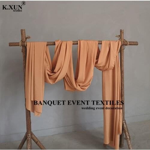 Wholesale Price Poly Out Door Wedding Arch Backdrop Curtain Panel Drapery Stage Background Photo Booth Event Party Decoration