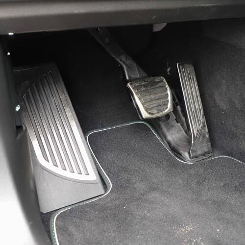 Car Accelerator brake pedal anti-skid pedal For Alfa Romeo Giulia Stelvio Interior decoration Accessories