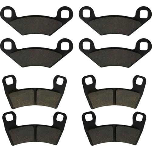 Motorcycle Front and Rear Brake Pads for POLARIS 800 Ranger 800 RZR RAZOR 2008 2009 2010 2011 2012
