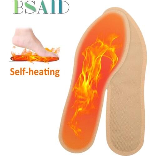 BSAID 5 Pair / 10 Pair Self-heating Heated Insole Women Men Winter Insoles For Shoes Boots Foot Heater Constant Temperature Pads