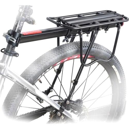 Bicycle Bike Rear Seat Rack Aluminum Alloy For Cycling Touring Carrier Disc Brake Mount EDF88
