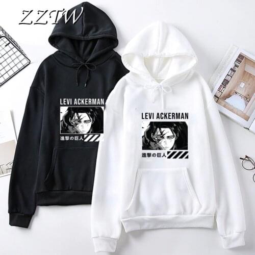 Hot Anime Attack on Titan Printed Long Sleeved Hoodie Women Tops Harajuku Clothes streetwear women goth clothes hoody