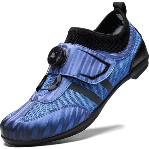 Lock-free cycling shoes 2020 autumn and winter new cycling shoes entry-level single shoes couple shoes