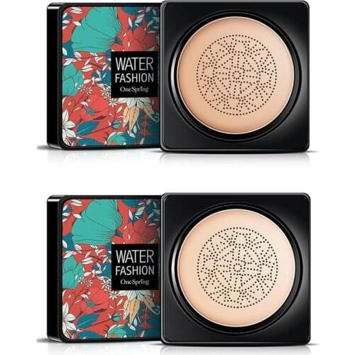 Air Cushion Foundation BB Cream Concealer Mushroom Brighten Cream CC Makeup Cosmetics Head Whitening Base Cosmetic N5S4