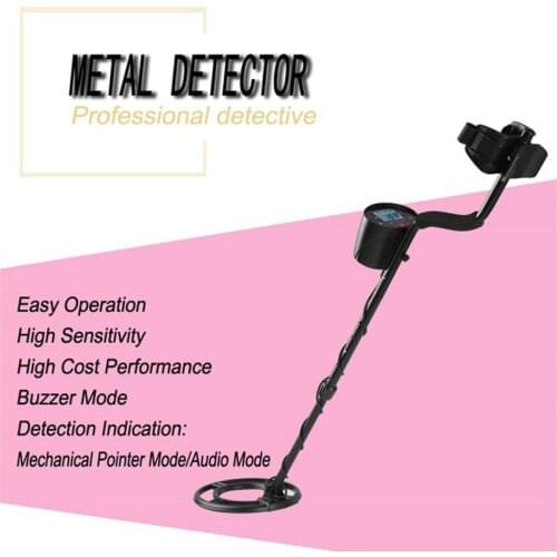 High Sensitivity Metal Detector LCD Display Metal Locator Professional Underground Metal Detector Ground Nugget Detector Gold
