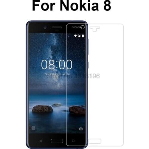 For Nokia 8 Tempered Glass 9H High Quality Explosion-proof Protective Mobile Phone Film Screen Protector For Nokia 8 Case Glass