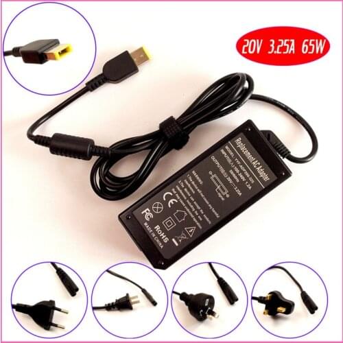 20V 3.25A 65W Laptop Ac Adapter Charger for Lenovo / Thinkpad Yoga 2 11 11s 13