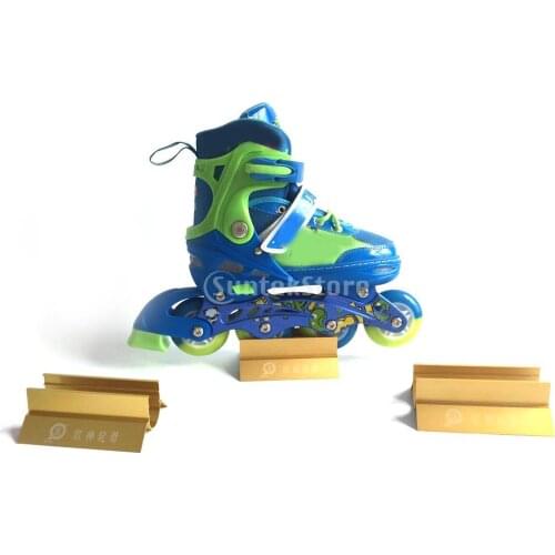 1 Pair Roller Skates Support Rack Skating Shoes Frame Shoes Stand Holder for Inline Skates Ice Skates