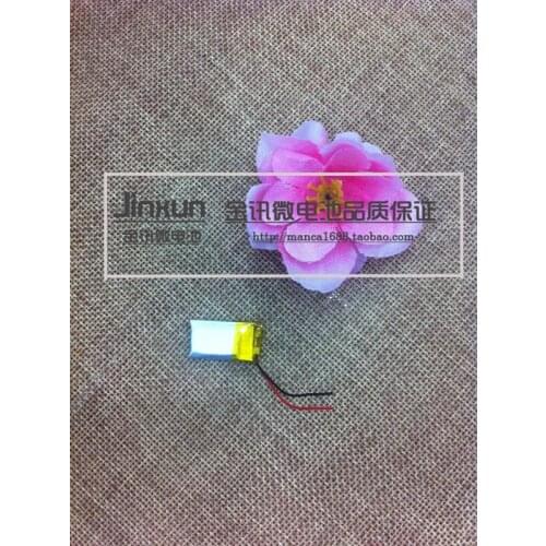 3.7V polymer lithium battery 301020 50MAH electronic watch small toy Bluetooth battery LED lamp
