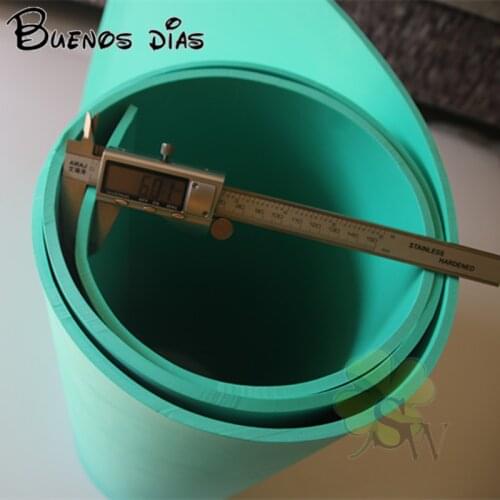 6mm Aqua Green Environmental Eva foam sheets,Craft eva, Easy to cut,Handmade cosplay material