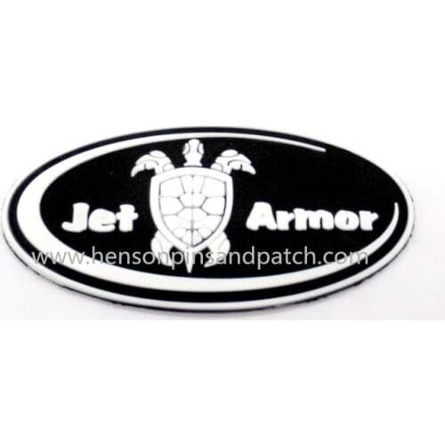 Custom Brand Raised Logo Soft Silicone Rubber Plastic PVC Pin TAG for Child Clothes