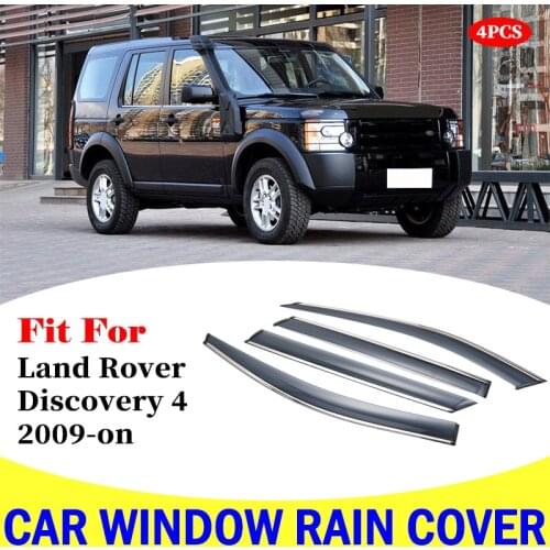 For Land Rover Discovery 4 window visor car rain shield deflectors awning trim cover exterior car-styling accessories 2009-2020