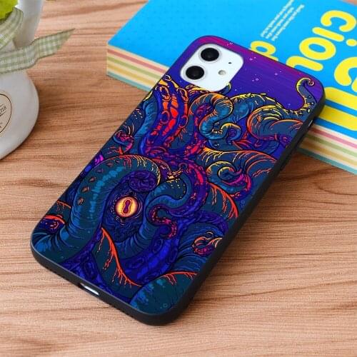 For iPhone KRAKEN Soft TPU border Apple iPhone Case