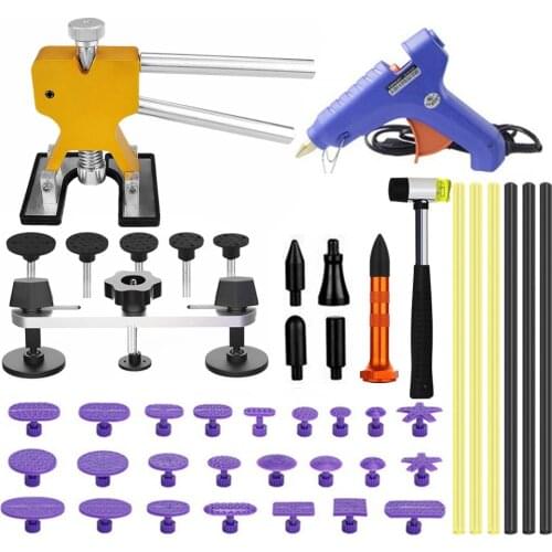 DENT REMOVAL TOOL KIT BRIDGE PULLER SET FOR CAR HAIL DAMAGE AND DOOR DINGS REPAIR