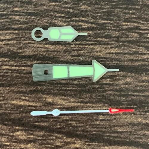 Green Luminous Watch Pointer Watch Hands Kit for NH35 NH36 Automatic Mechanical Watch Movement Repair Parts
