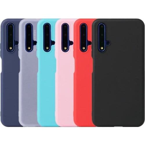 Newest Lovely Candy TPU Soft Case For Huawei Nova 5T Nova 5 5i Honor 20 lite Honor 20 Pro Protective Silicone Cover Cases