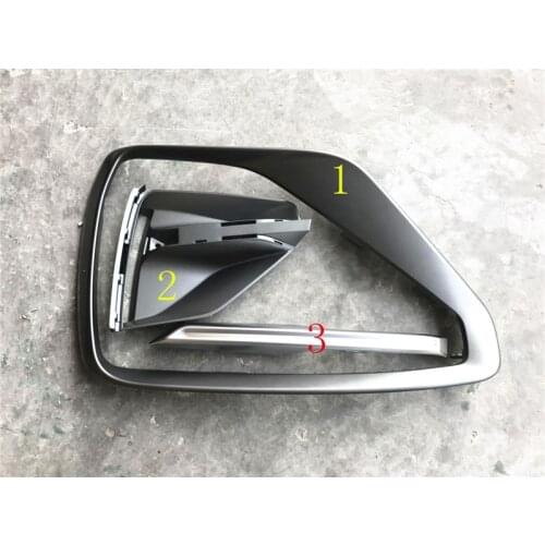 Front fog light cover for 2018 Geely Atlas boyue Emgrand X7 Sport