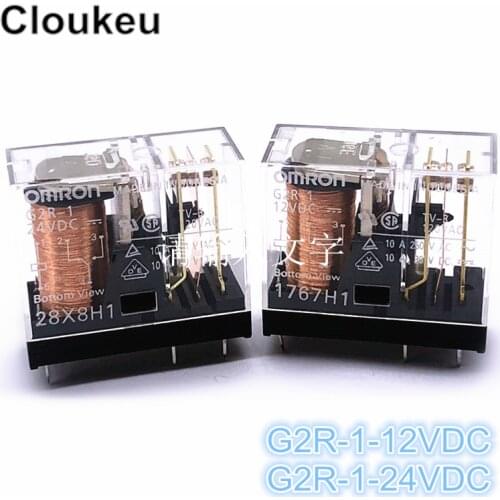 Relay DIP5 G2R-1- 12VDC 24VDC DC12V DC24V 10A
