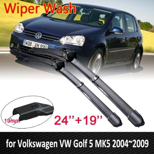 For Volkswagen VW Golf 5 MK5 Golf V Rabbit 1K GTI 2004~2009 Car Wiper Blade Front Windscreen Windshield Wipers Car Accessories
