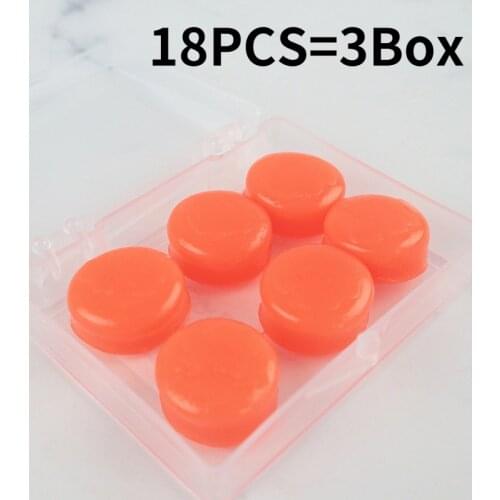 18Pcs Silicone Ear Plugs Sleep Anti-Noise Snoring Earplugs Noise Cancelling For Sleeping Noise Reduction Protect Hearing Travel
