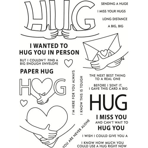 11x16 Love Ttransparent Clear Stamps Silicone Seals for DIY scrapbooking photo album Card Making