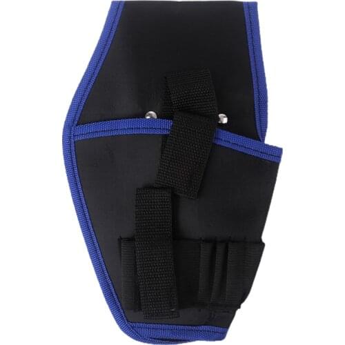 W3JE Portable drill Holder Holst Pouch Cordless Tool For 12v Drill Waist Tool Bag