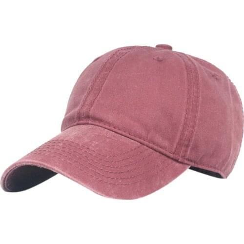 2021 Womens Baseball Cap Unisex Cotton Outdoor Simple Visor Solid Color Casual Hats For Men And Women Adjustable Gorra Beisbol