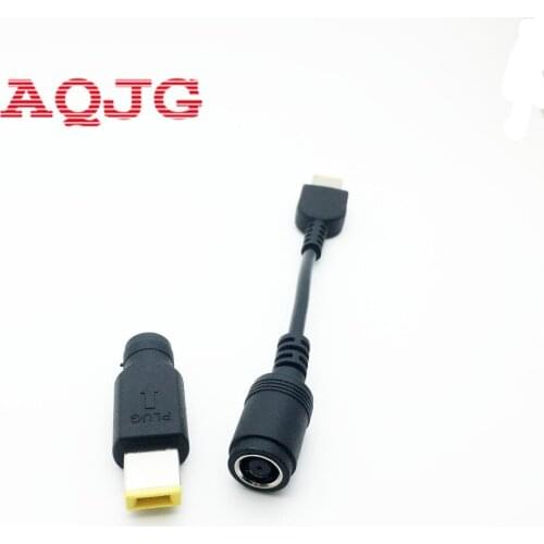 AQJG AC Charger Power Supply Adapter Converter Cable For Lenovo ThinkPad T440S E431 E531 M490S U430T S3 S5 S1 7.9*5.5mm Female