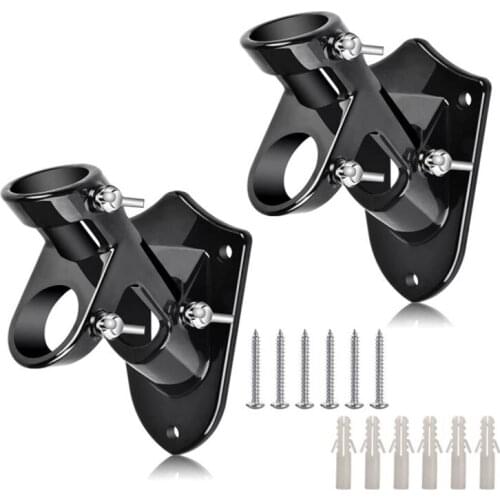 AT69 -Flag Pole Holder Bracket for House Outdoor,All Weather Flagpole Bracket,Heavy Duty Rust Proof Mount Hardware