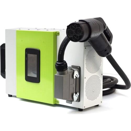 Quick charging portable ev charger 15 kw dc fast charger ccs chademo connector