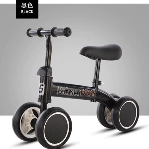 Baby Balance Bike No Pedals Tricycle Riding Toys Baby Learning Walker Kids Bicycle Balance Scooter No Handbrake