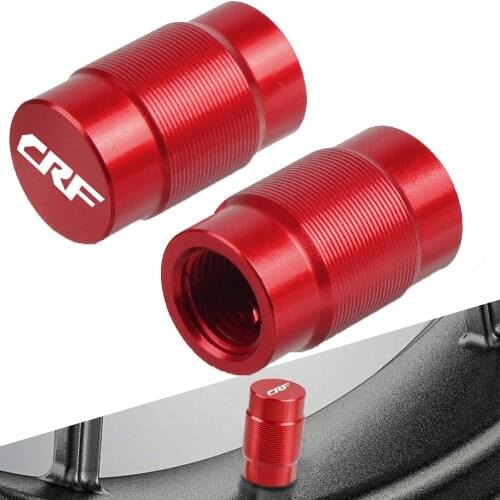 For Honda CRF250X CRF450R CRF450X CRF450RX CRF250L/M CRF 250 RALLY 450R XR 400 CNC Wheel Tire Parts Valve Stem Caps Cover
